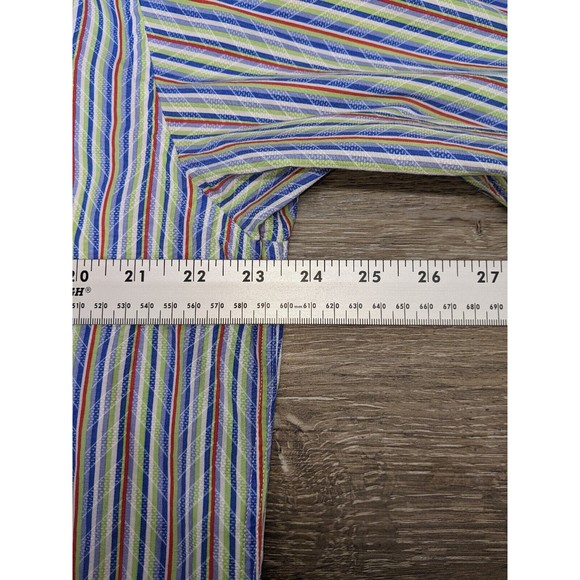 Visconti Black Long Sleeve Black Design Button Up Shirt Men's Size Large - Picture 7 of 9